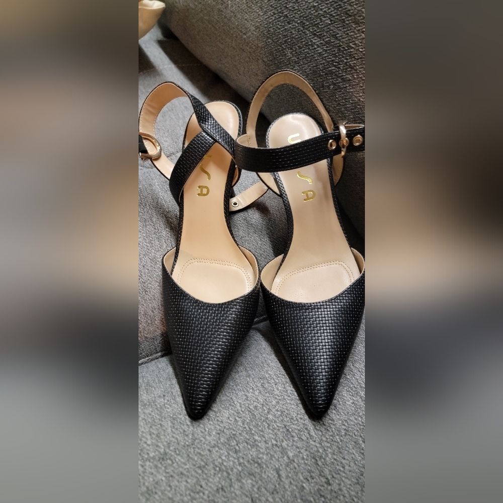 Unisa Elegant Black Women's Heels Size 8